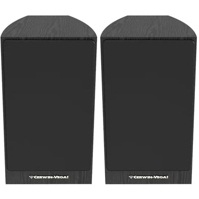 LA165B - CERWIN VEGA LA SERIES HOME AUDIO 6.5" 2-WAY BOOKSHELF SPEAKER BLACK 150W MAX PAIR