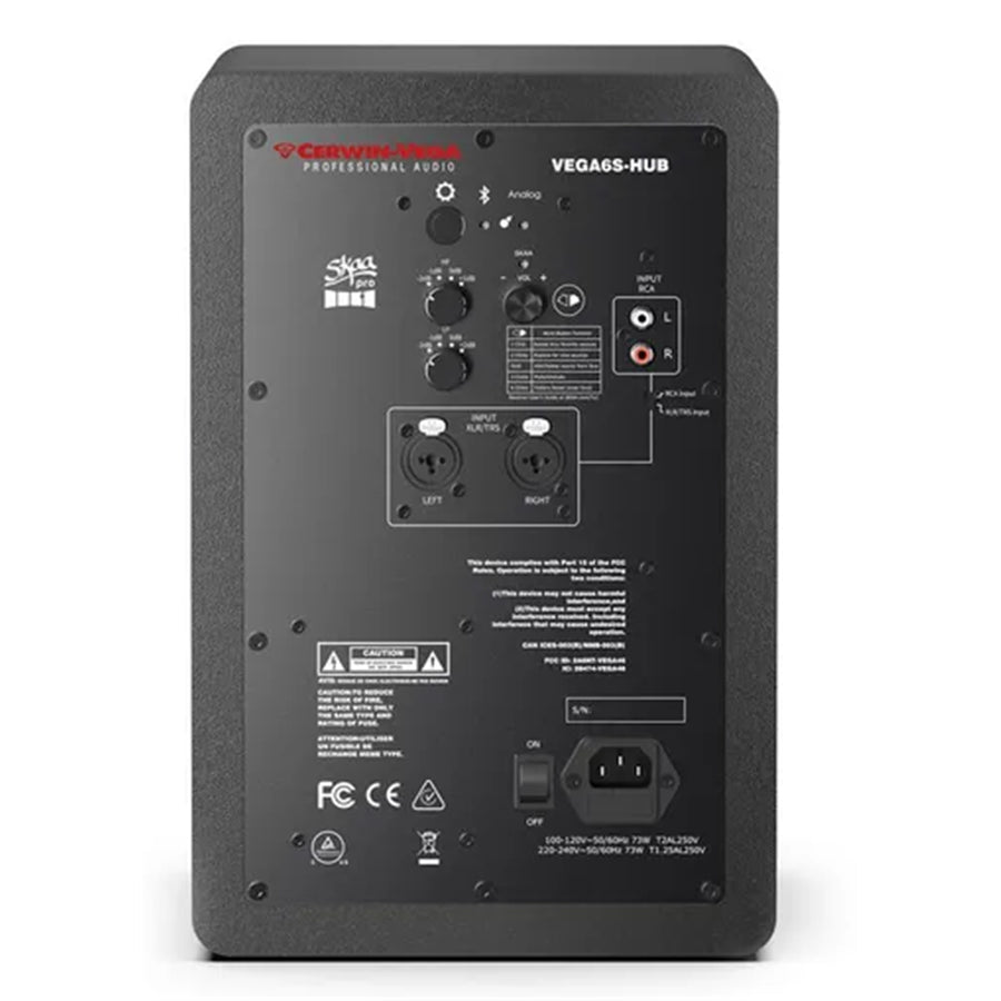 VEGA6S - CERWIN VEGA HOME & STUDIO 6" TWO-WAY SKAA WIRELESS MONITOR PAIR (HUB + SAT)