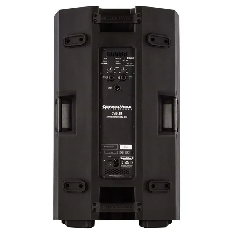 CVE-15-NA - CERWIN VEGA CVE SERIES PRO AUDIO 15" POWERED BLUETOOTH 2-WAY FULL RANGE SPEAKER