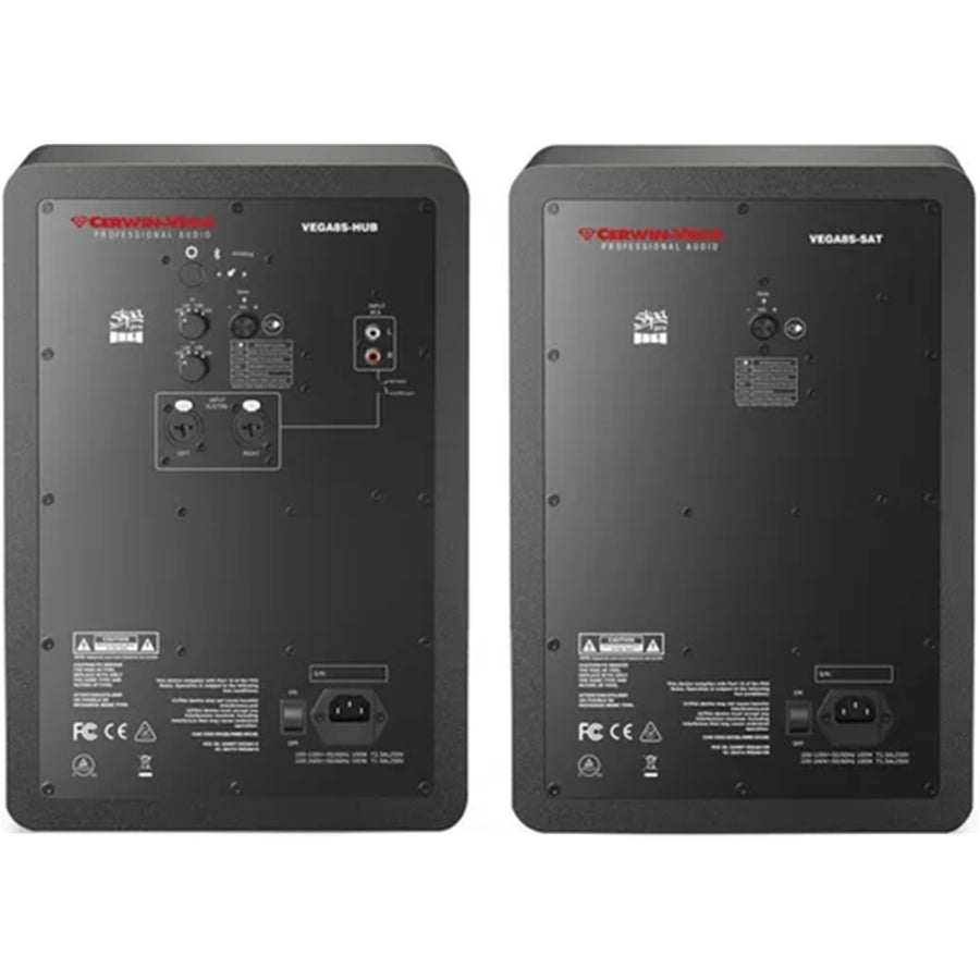 VEGA8S - CERWIN VEGA HOME & STUDIO 8" TWO-WAY SKAA WIRELESS MONITOR PAIR (HUB + SAT)