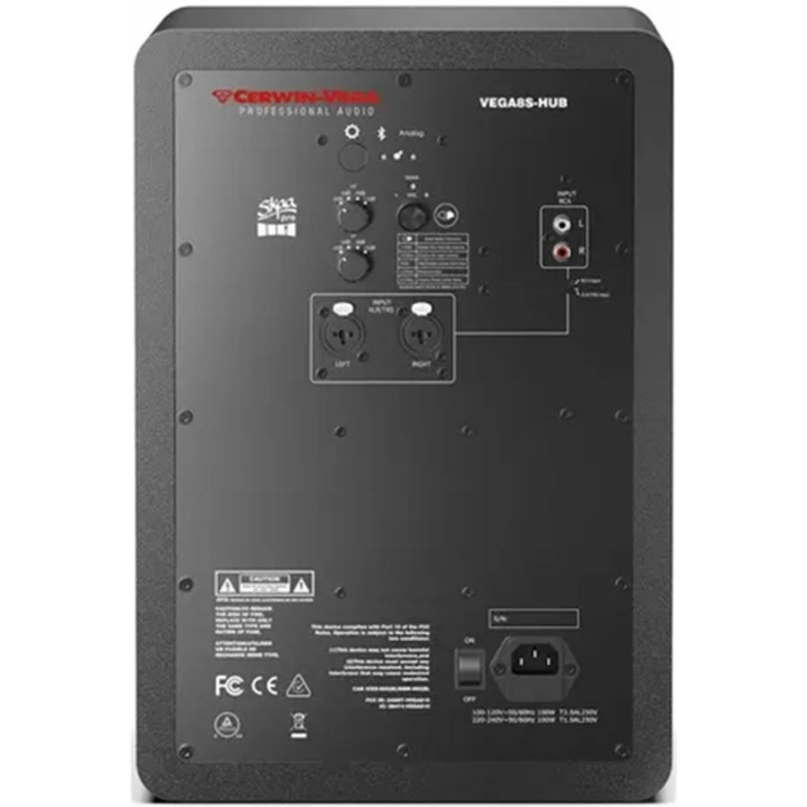 VEGA8S - CERWIN VEGA HOME & STUDIO 8" TWO-WAY SKAA WIRELESS MONITOR PAIR (HUB + SAT)