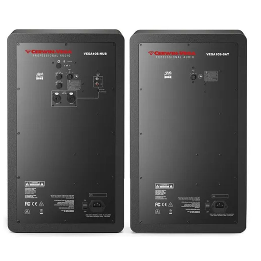 VEGA10S - CERWIN VEGA HOME & STUDIO 10" THREE-WAY SKAA WIRELESS MONITOR PAIR (HUB + SAT)