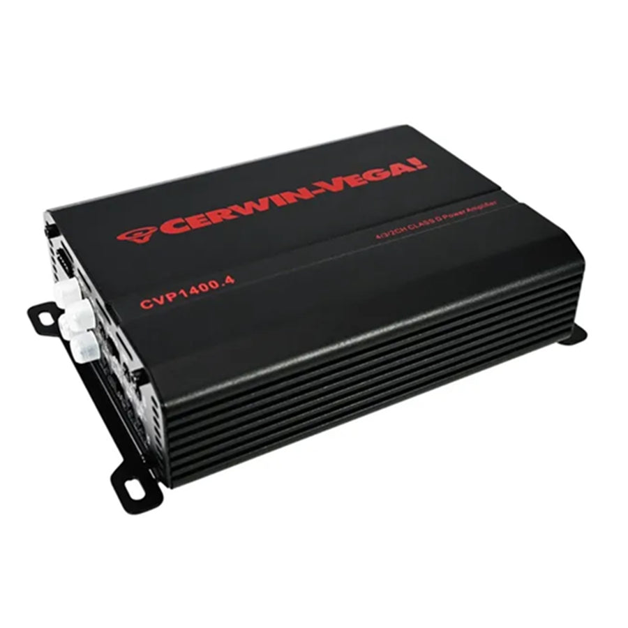 CERWIN VEGA CVP SERIES 4CH AMPLIFIER 90W RMS X4 @ 4OHM | 140W RMS X4 @ 2OHM