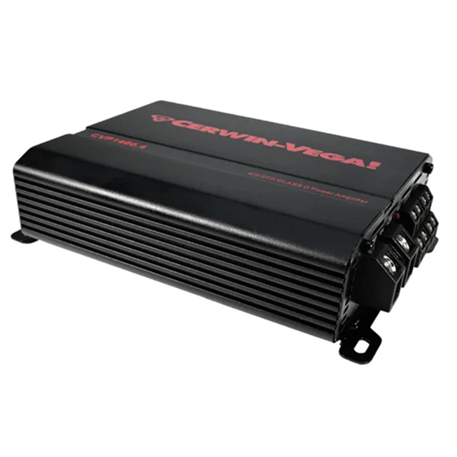 CERWIN VEGA CVP SERIES 4CH AMPLIFIER 90W RMS X4 @ 4OHM | 140W RMS X4 @ 2OHM