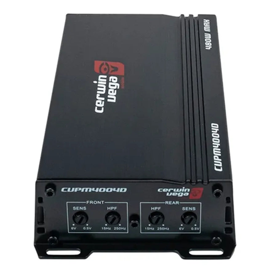 CERWIN VEGA AMPLIFIER CVP SERIES 4 CH 60W X4 RMS @ 4OHM / 100W RMS X2 @ 2 OHM
