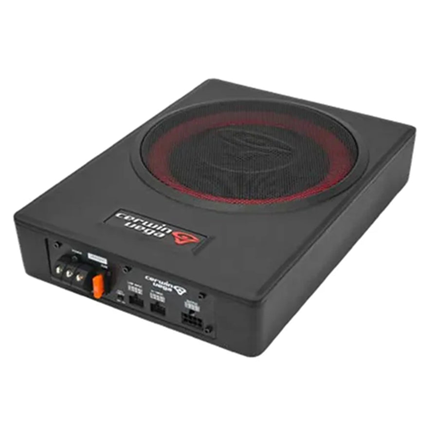 VPAS821 - CERWIN VEGA 8" 2 CH UNDERSEAT ACTIVE SUBWOOFER 290W MAX 150W RMS X1 | 70W RMS X2 @ 4OHM