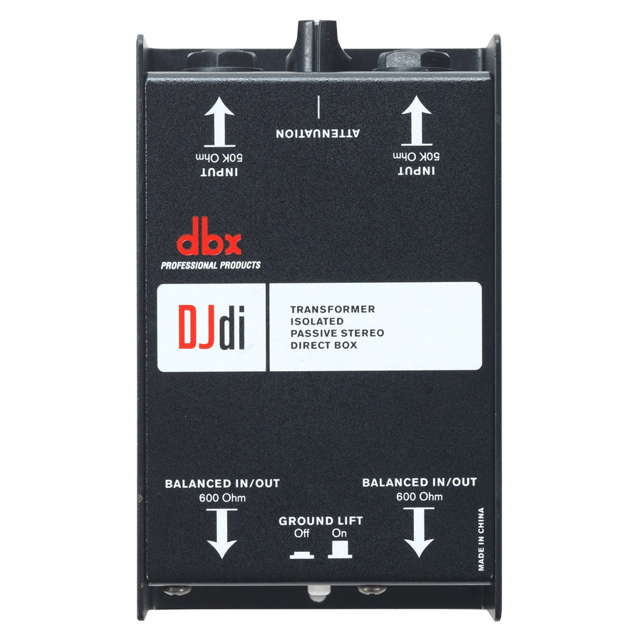 DBX PERFORMANCE GRADE 2CH STEREO PASSIVE DI BOX