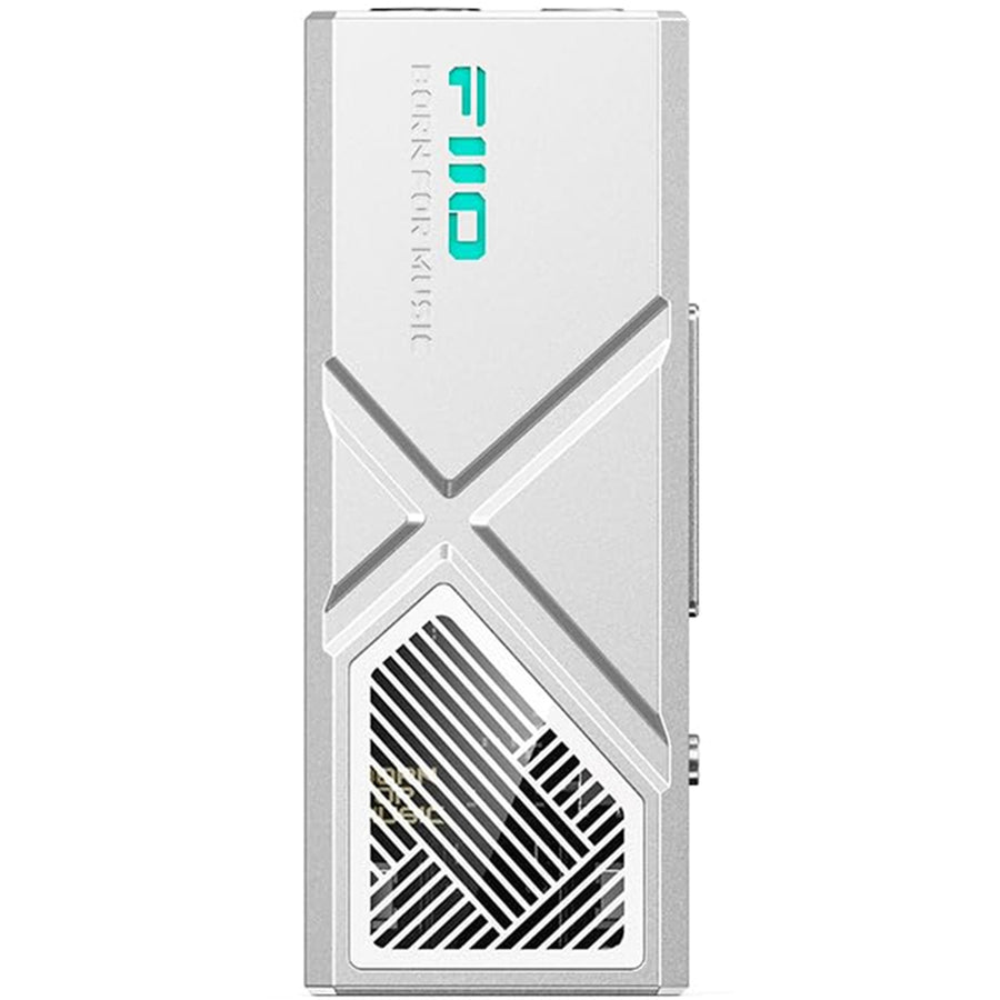 FiiO KA13 Portable + Desktop DAC & Headphone Amplifier - Silver Desktop Mode - Dual CS43131 DACs - Lightning & USB-C Input - 3.5mm + 4.4mm Balanced Outputs - Compatible with Android / iOS / Windows / Mac