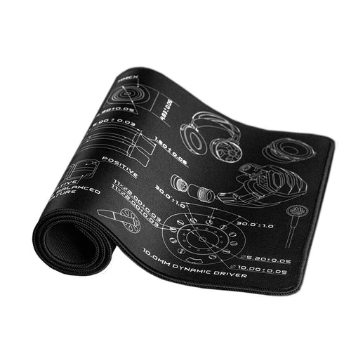 FiiO F2051H   Desktop Mousepad - Black