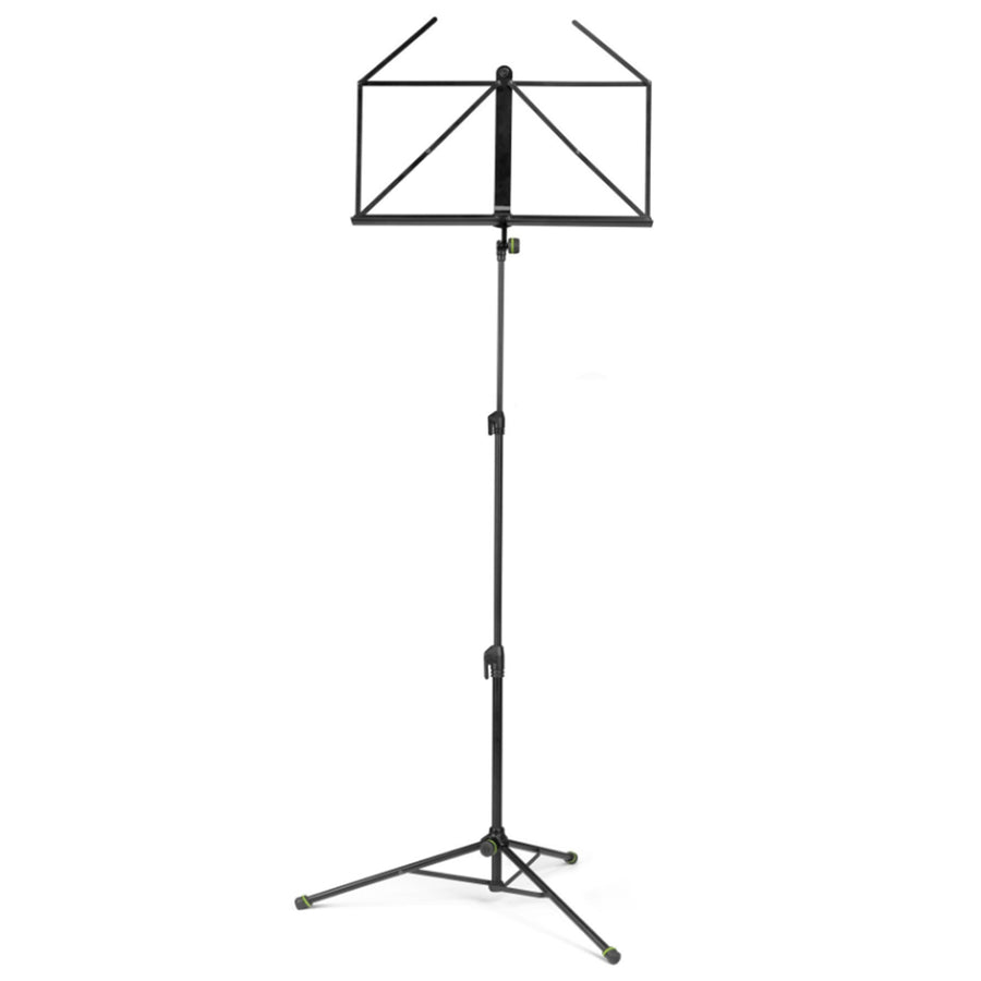 GNS441B - GRAVITY FOLDING MUSIC STAND W CARRY BAG