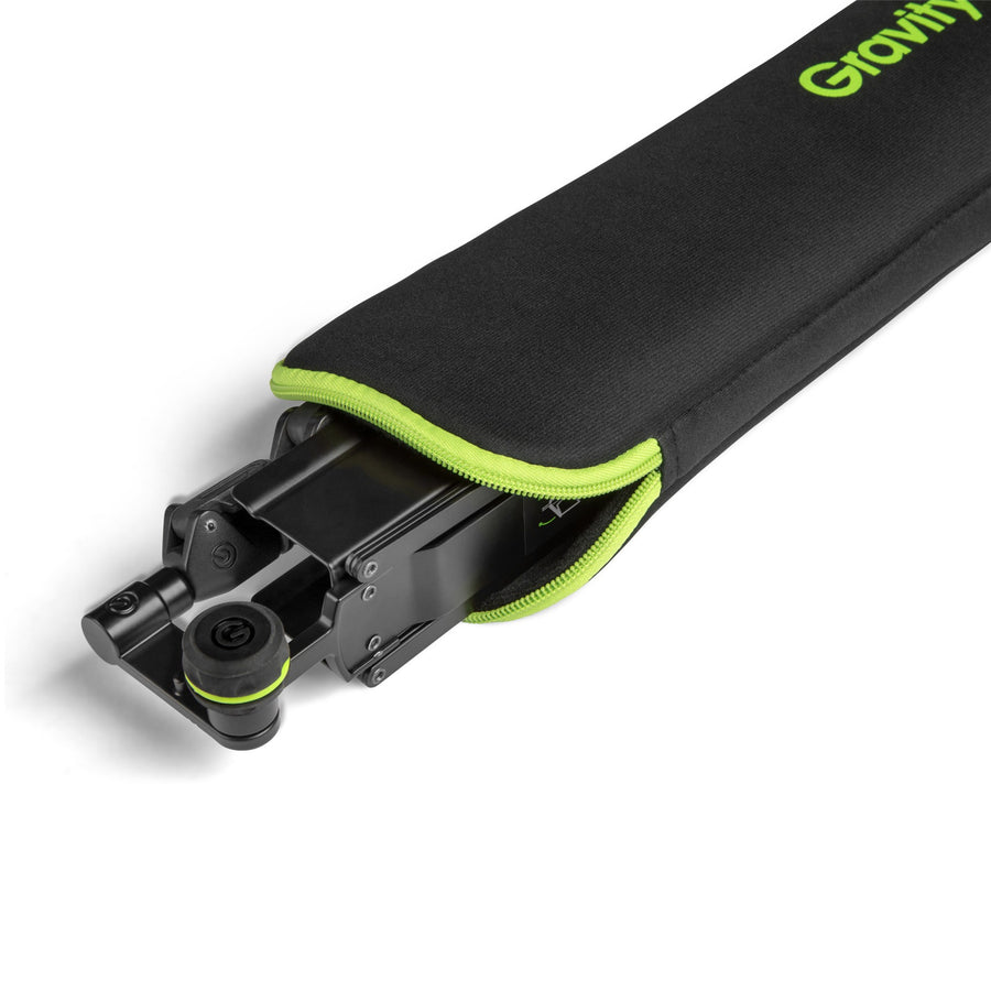 GNS441B - GRAVITY FOLDING MUSIC STAND W CARRY BAG