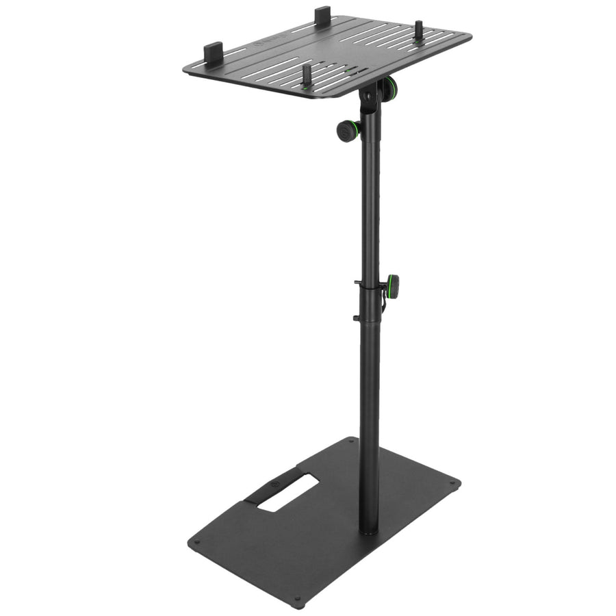 GLTST02B - GRAVITY UNIVERSAL LAPTOP STAND W ADJ HOLDING PINS BLK