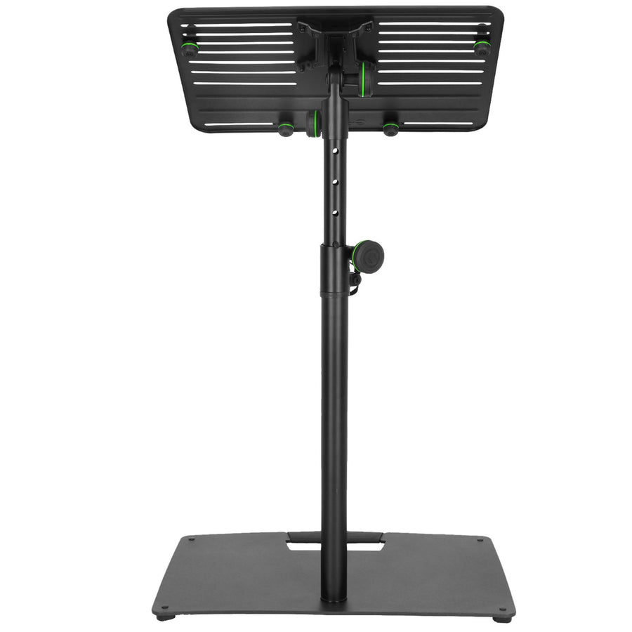 GLTST02B - GRAVITY UNIVERSAL LAPTOP STAND W ADJ HOLDING PINS BLK
