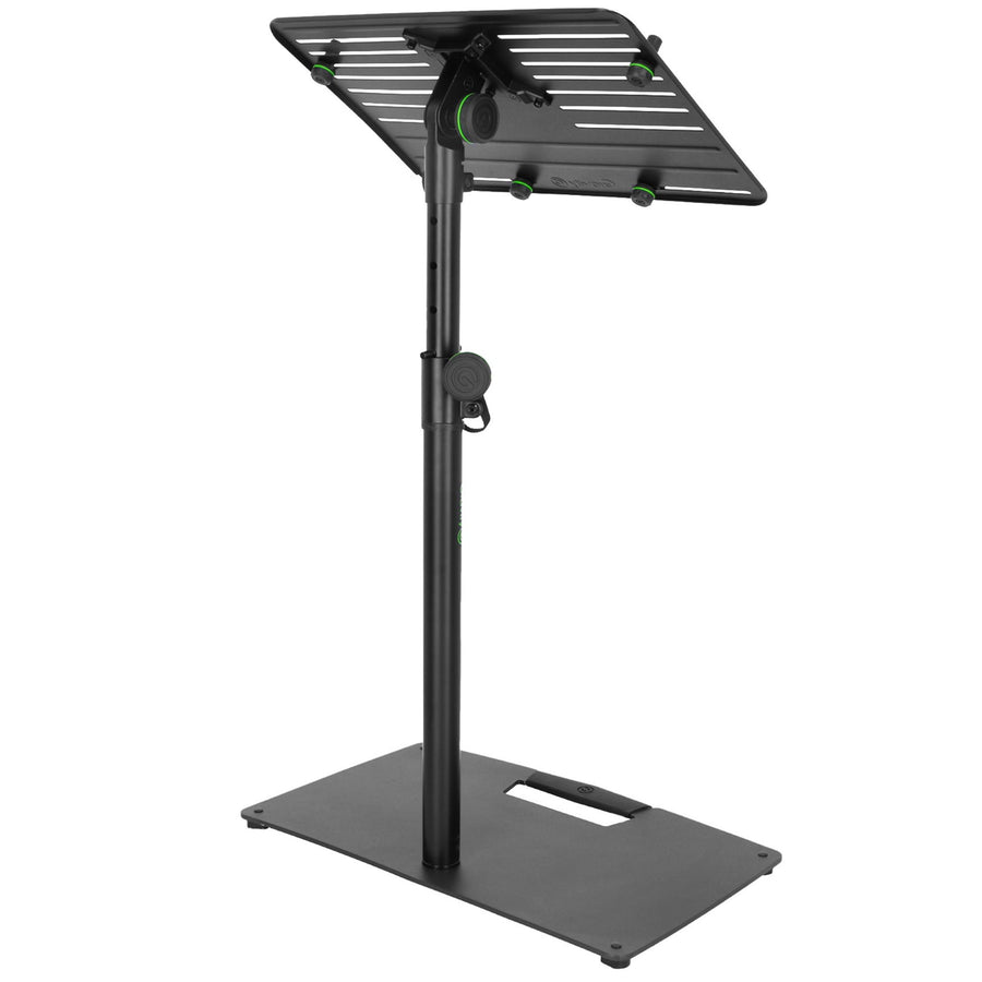 GLTST02B - GRAVITY UNIVERSAL LAPTOP STAND W ADJ HOLDING PINS BLK