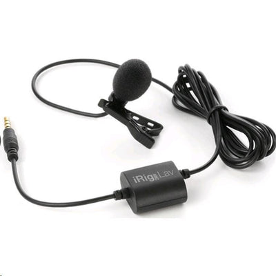 IP-IRIG-MICLAV-IN - IK MULTIMEDIA IRIG MIC LAV MOBILE LAVALIER MICROPHONE FOR SMARTPHONES