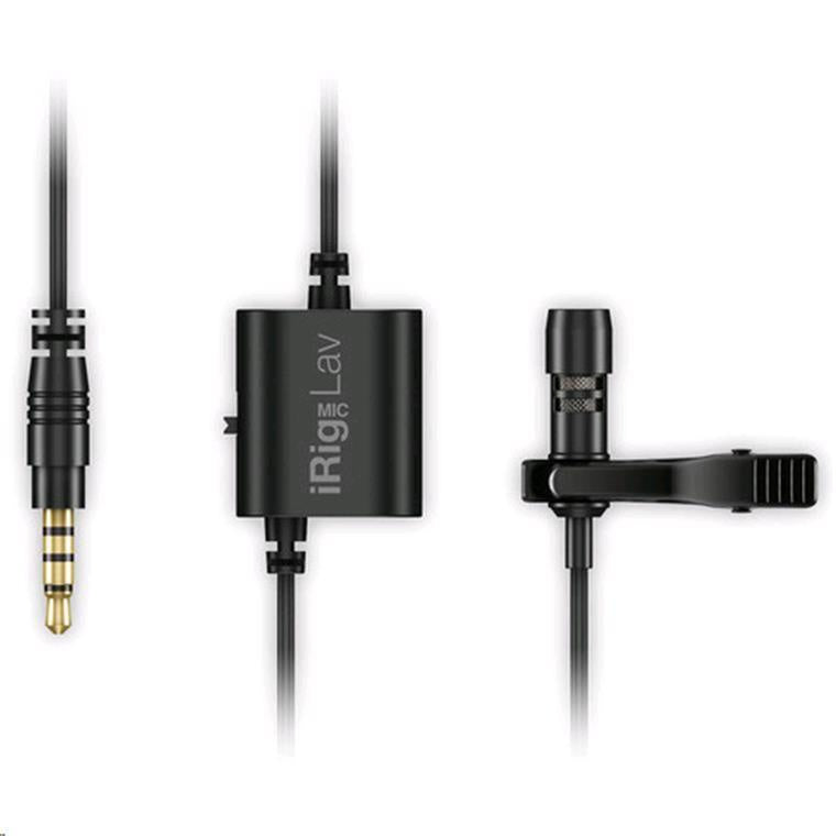 IP-IRIG-MICLAV2P-IN - IK MULTIMEDIA IRIG MIC LAV 2 PACK CHAINABLE MOBILE LAVALIER MICROPHONE FOR SMARTPHONES