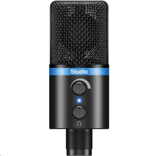 IP-IRIG-MICSTDBLA-IN - IK MULTIMEDIA IRIG MIC STUDIO COMPACT DIGITAL MICROPHONE FOR MAC/PC, IOS AND ANDROID