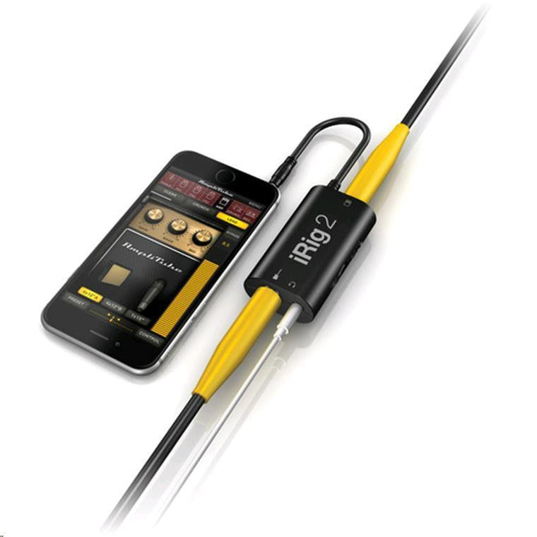 IK MULTIMEDIA IRIG 2 ANALOG GUITAR INTERFACE FOR IOS AND MAC