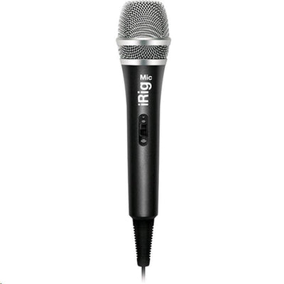 IK Multimedia iRig Multimedia Microphone with 3 Level Gain Switch