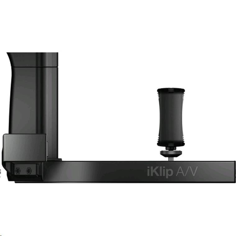 IP-IKLIP-AV-IN - IK MULTIMEDIA MULTIMEDIA A/V BROADCAST SMARTPHONE MOUNT WITH MICROPHONE PREAMP