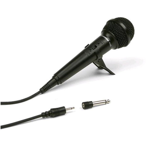 SCR10S - SAMSON R10S DYNAMIC HANDHELD MICROPHONE WITH SWITCH - INCLUDES CABLE AND 3.5MM & 6.3MM JACK