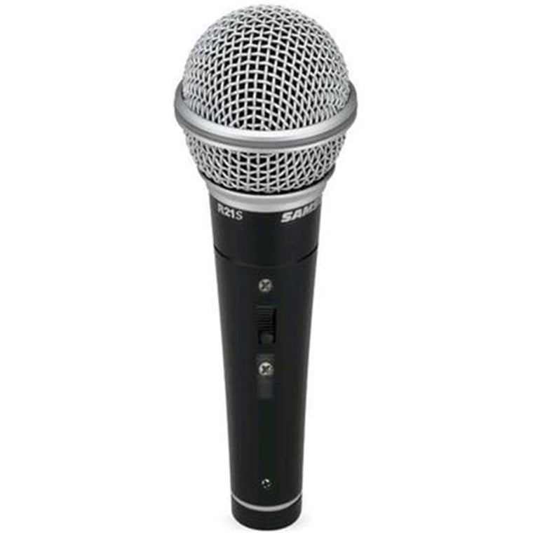 SAMSON SCR21S Cardioid Handheld Microphone - with On/Off Switch