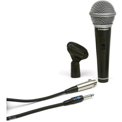 SAMSON SCR21S Cardioid Handheld Microphone - with On/Off Switch