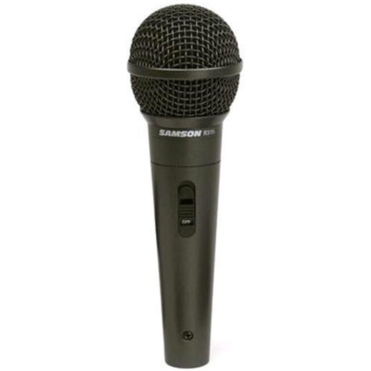 SCR31S - SAMSON R31S DYNAMISCHES HANDMIKROFON MIT SCHALTER – INKL. XLR-AUF-6,3-MM-KABEL UND MIKROFONKLAMMER