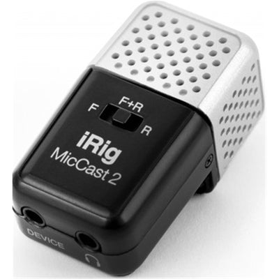 IP-IRIG-CAST2-IN - IK MULTIMEDIA IRIG MIC CAST 2 ULTRA-COMPACT MICROPHONE FOR SMARTPHONES