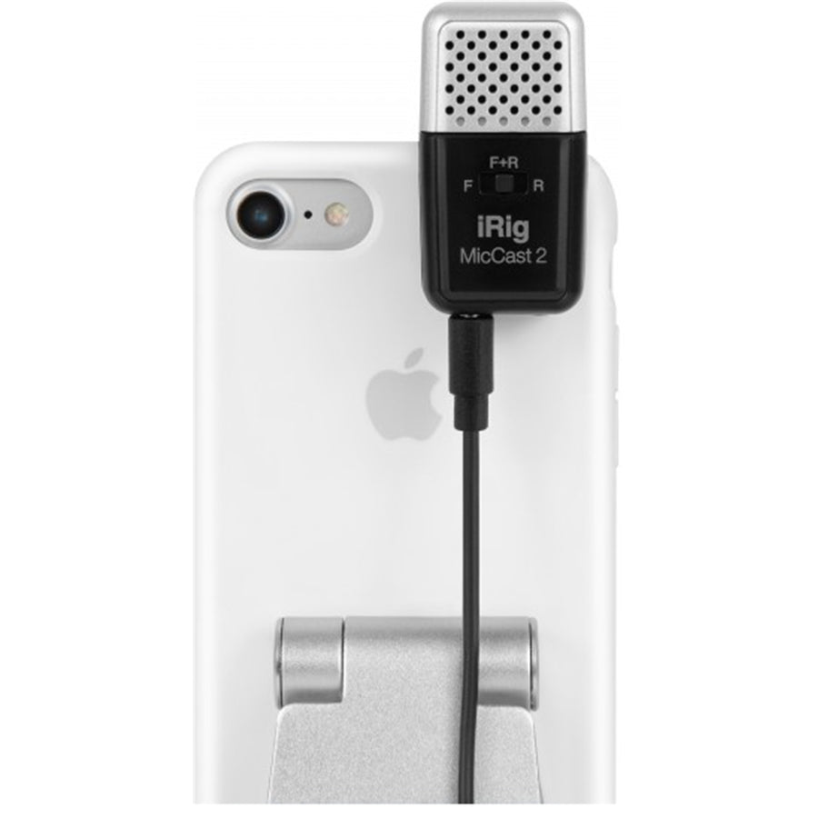 IP-IRIG-CAST2-IN - IK MULTIMEDIA IRIG MIC CAST 2 ULTRA-COMPACT MICROPHONE FOR SMARTPHONES