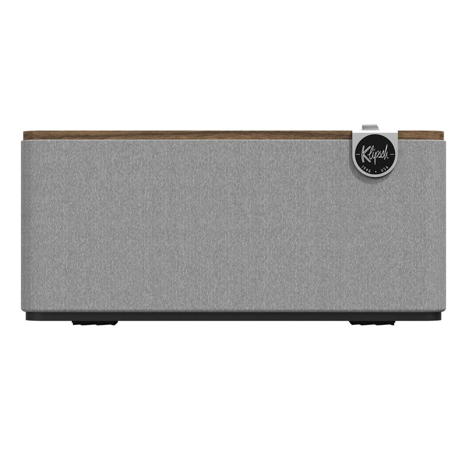 KLIPSCH One Plus Premium Bluetooth Speaker. 2.1 Stereo System. Walnut Speaker.