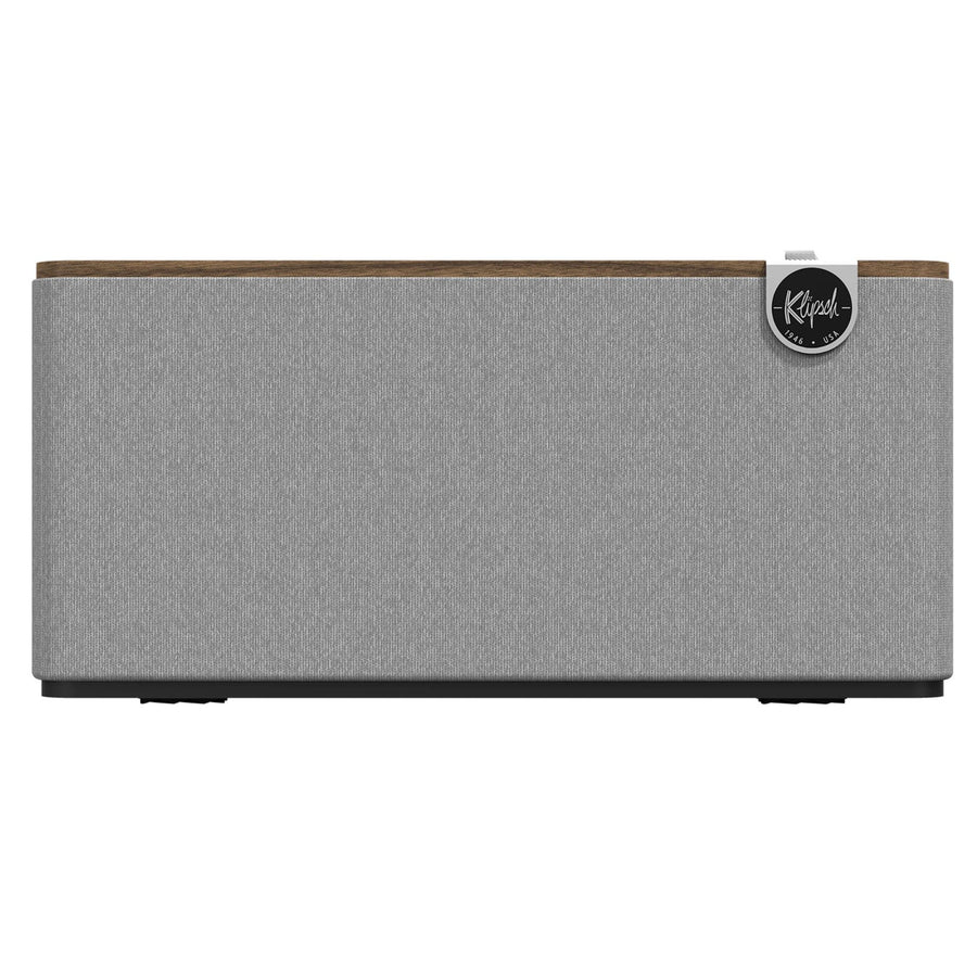 KLIPSCH Three Plus Premium Bluetooth Speaker. 2.1 Stereo System. Walnut Color.