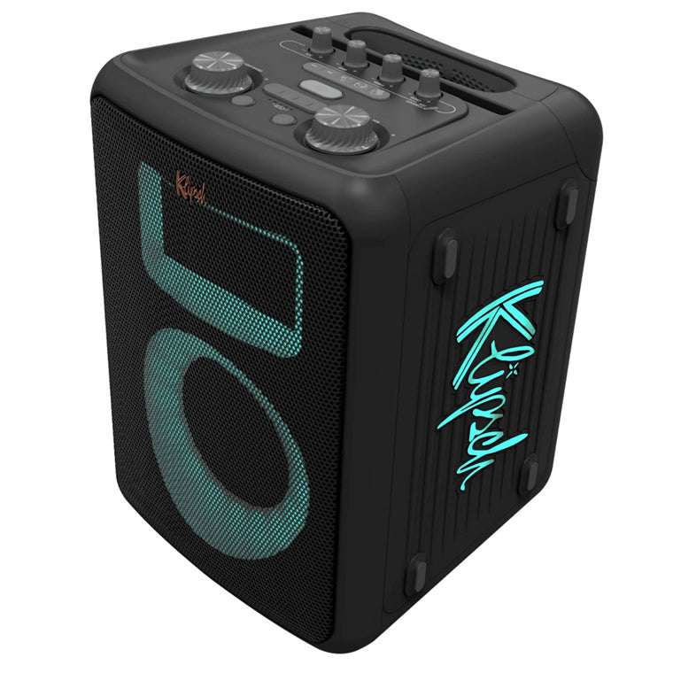 Klipsch Music City Party Speaker.8 Hour Battery. Comes with Wired Microphone