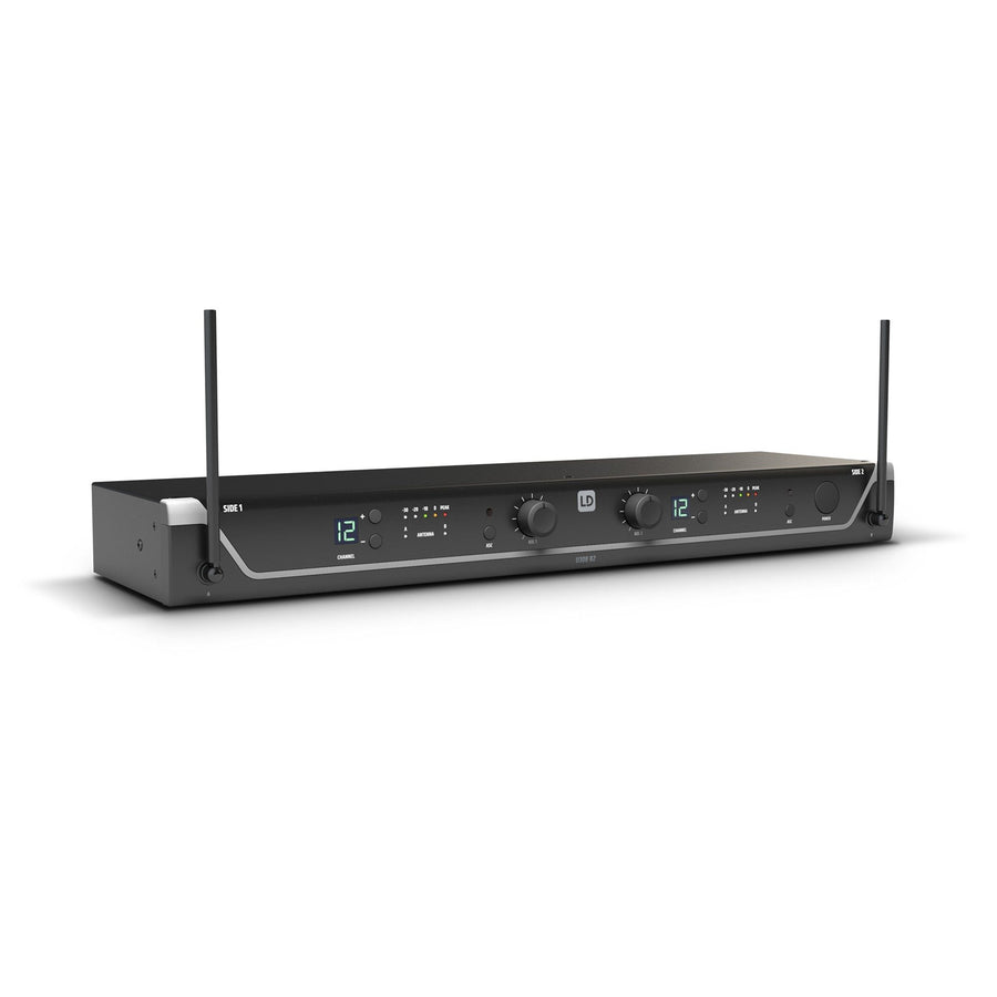 LD SYSTEMS LDU306BPH2INT - LD SYSTEM DUAL WIRELESS MIC SYS 2 X BODY PK & 2 HEAD SETS