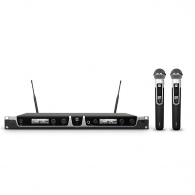 LD SYSTEMS LDU506HHD2INT - LD SYSTEM WIRELESS MIC SYS W 2 X HANDHELD MICS