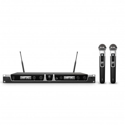 LD SYSTEMS LDU506HHD2INT - LD SYSTEM WIRELESS MIC SYS W 2 X HANDHELD MICS