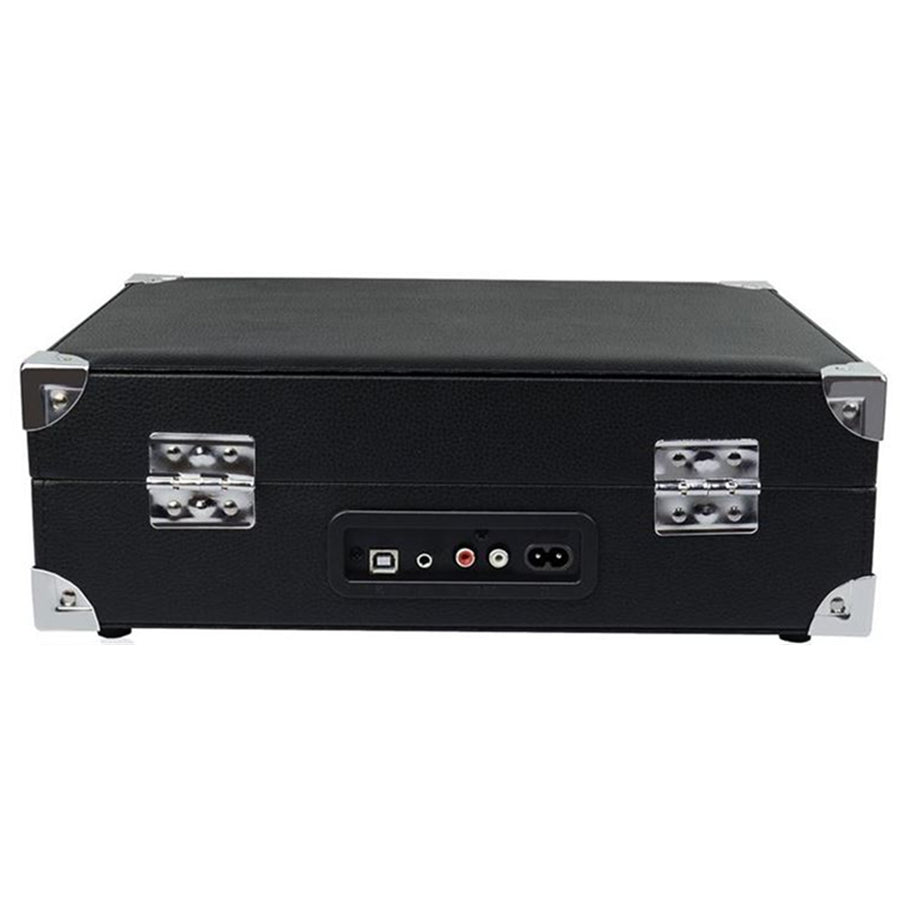 mbeat  USB-TR88 Retro Briefcase-Styled USB Turntable with Built-in Stereo Speakers