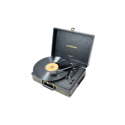 MB-TR166BLK - mbeat® Uptown Retro Turntable with Bluetooth Streaming & Cassette Player