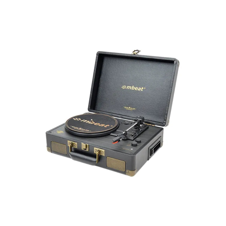 MB-TR166BLK - mbeat® Uptown Retro Turntable with Bluetooth Streaming & Cassette Player