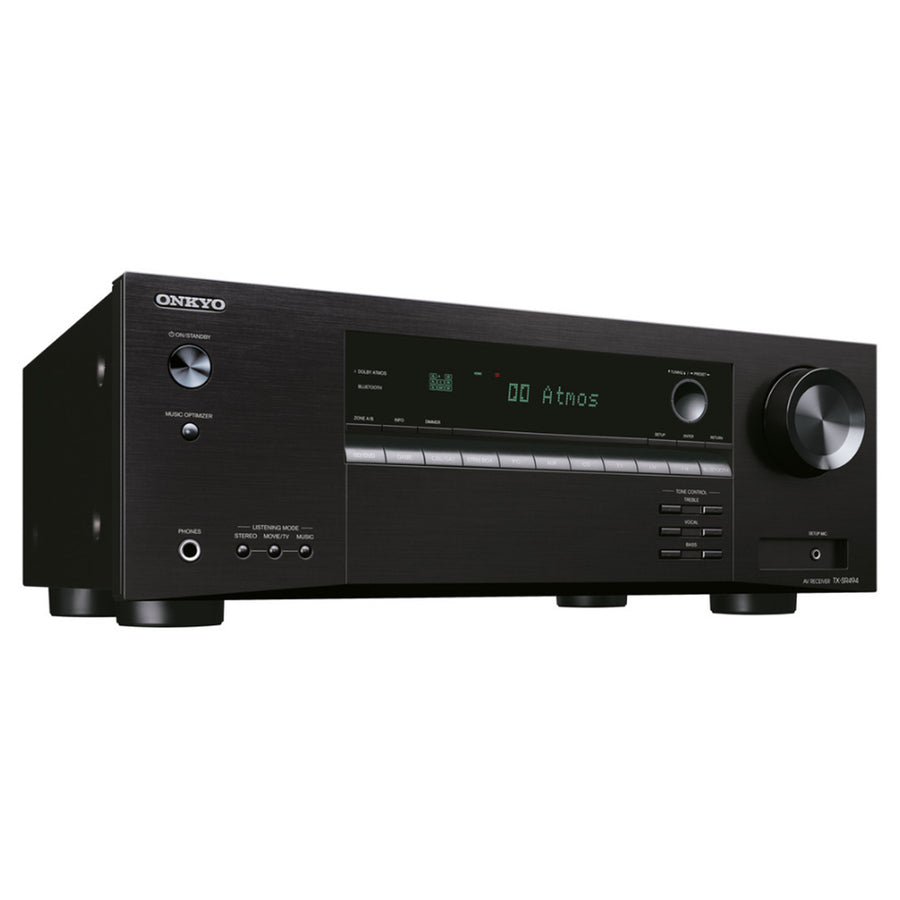 ONKYO TXSR494B - 7.2 Channel AV Receiver Amp. 160 Watts per Channel. 2x Subwoofer Preout 5x HDMI