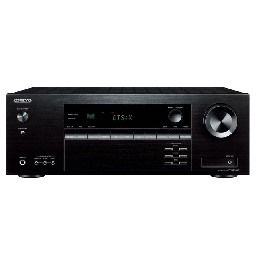 ONKYO TXNR5100B - 7.2-Channel 8K Smart AV Receiver. Dolby Atmos Height Virtualizer & DTS Virtual:X.