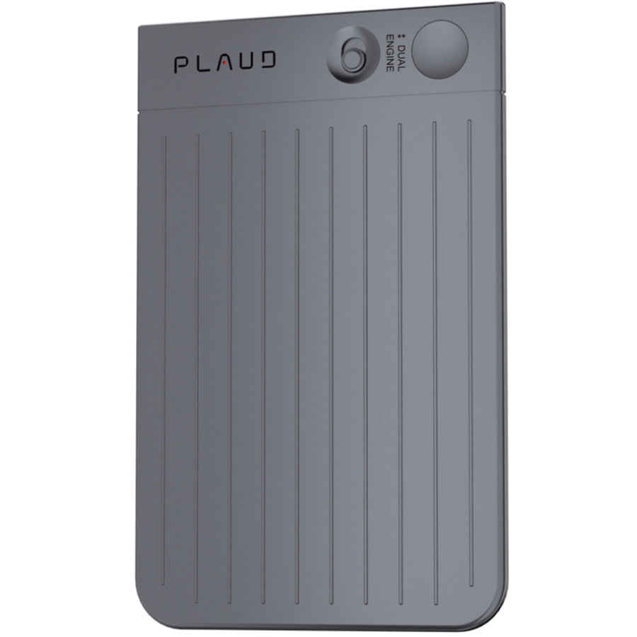 Plaud AI Voice Recorder Plaud NOTE - Black ChatGPT Empowered AI Voice Recorder Black Magnetic Case (Included), Support AI Noise Canceling, Phone Call Recording, Up to 30-Hour Recording, Compatible with MagSafe