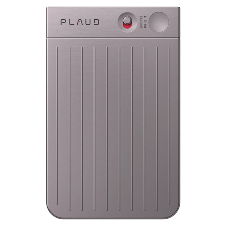 Plaud AI Voice Recorder Plaud NOTE - Starlight ChatGPT Empowered AI Voice Recorder Black Magnetic Case (Included), Support AI Noise Canceling, Phone Call Recording, Up to 30-Hour Recording, Compatible with MagSafe