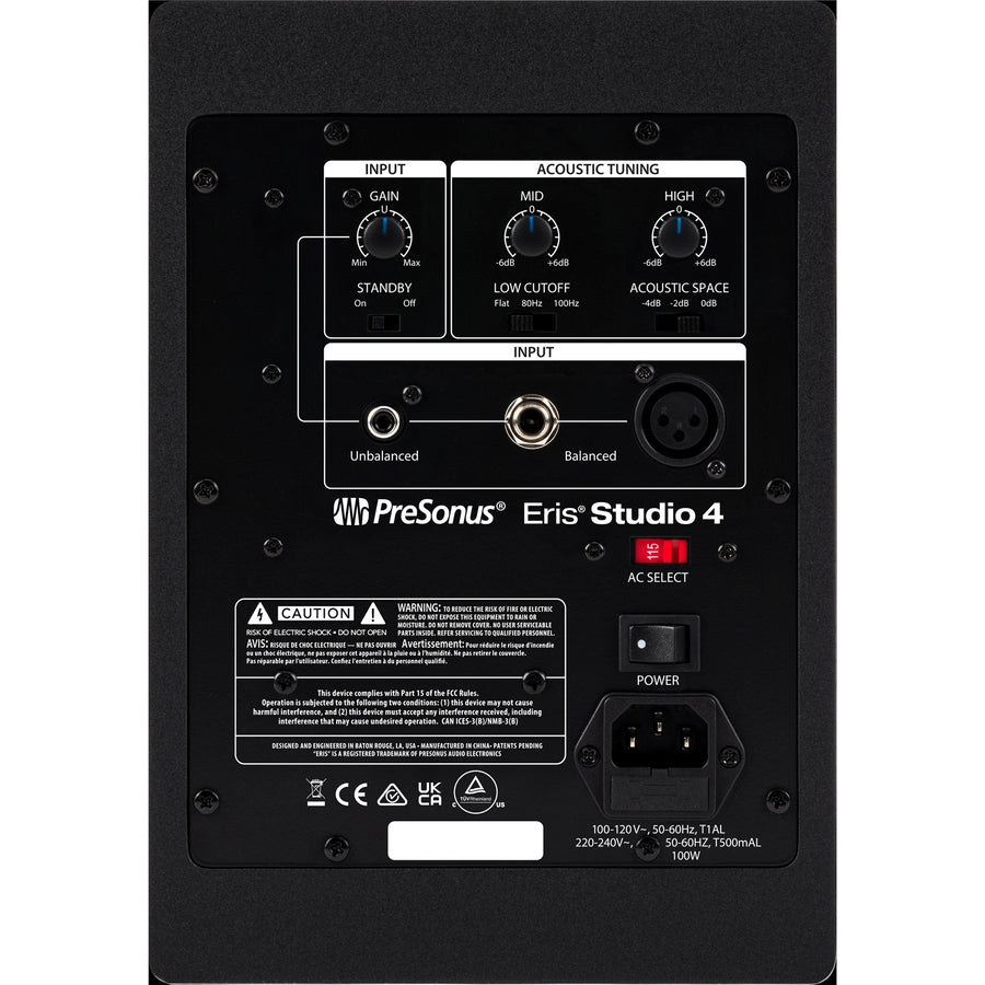 2777503126 - PRESONUS ERIS STUDIO 4 AU MONITOR (SINGLE)