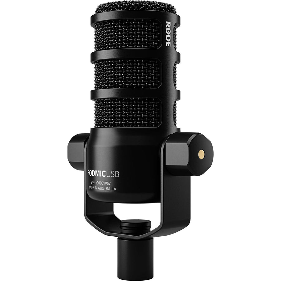RODE PODMIC USB - Black - Dynamic Broadcasting Microphone with USB & XLR Output - Ideal for Podcasting, Streaming, Gaming