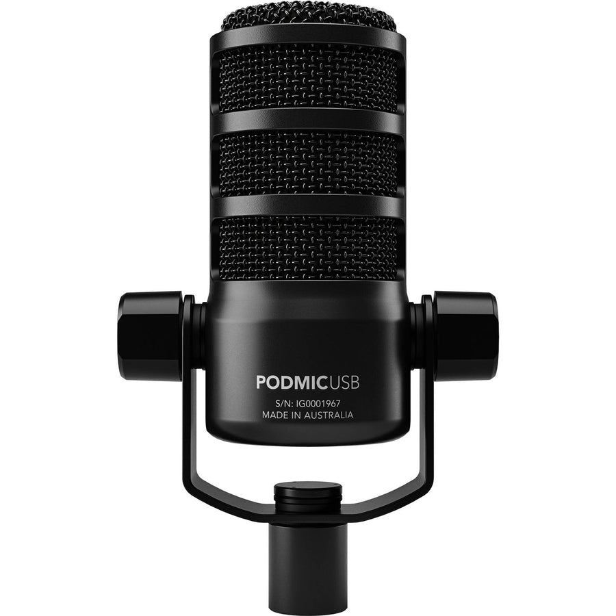 RODE PODMIC USB - Black - Dynamic Broadcasting Microphone with USB & XLR Output - Ideal for Podcasting, Streaming, Gaming