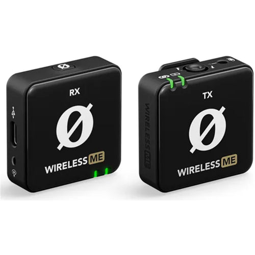 RODE WIME Wireless ME Microphone System - Single Channel, Compact Wireless System For Mobile Journalist, Videographer - Built-In Omni Mic & 3.5mm Mic Input