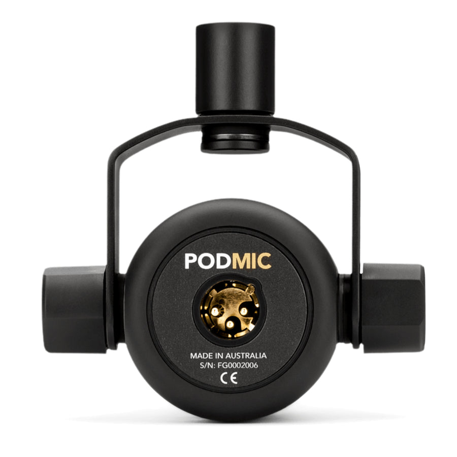 RODE PODMIC Podcast-ready Dynamic Microphone - Black