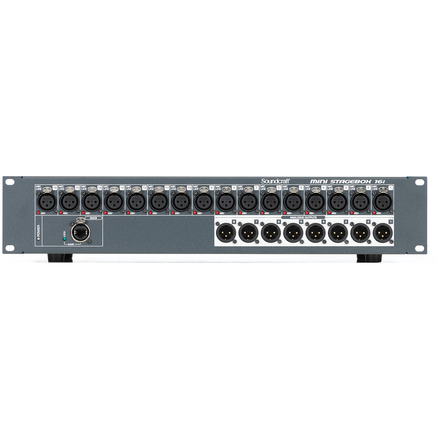SOUNDCRAFT MINI STAGEBOX 16MIC 8OUT + 1 MADI