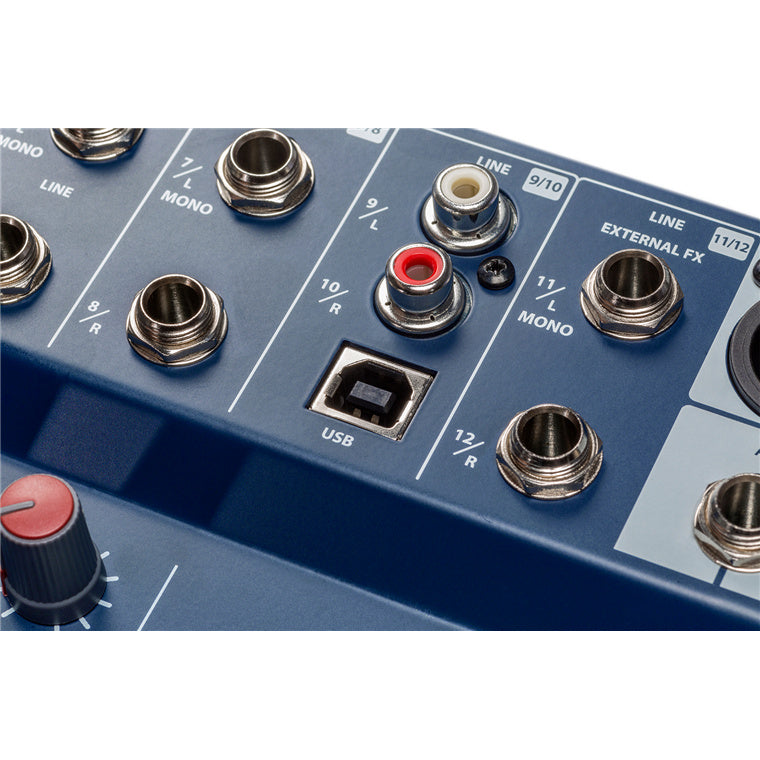 SOUNDCRAFT NOTEPAD12FX - USB MIXER / INTERFACE 4-MONO 4-STEREO FX